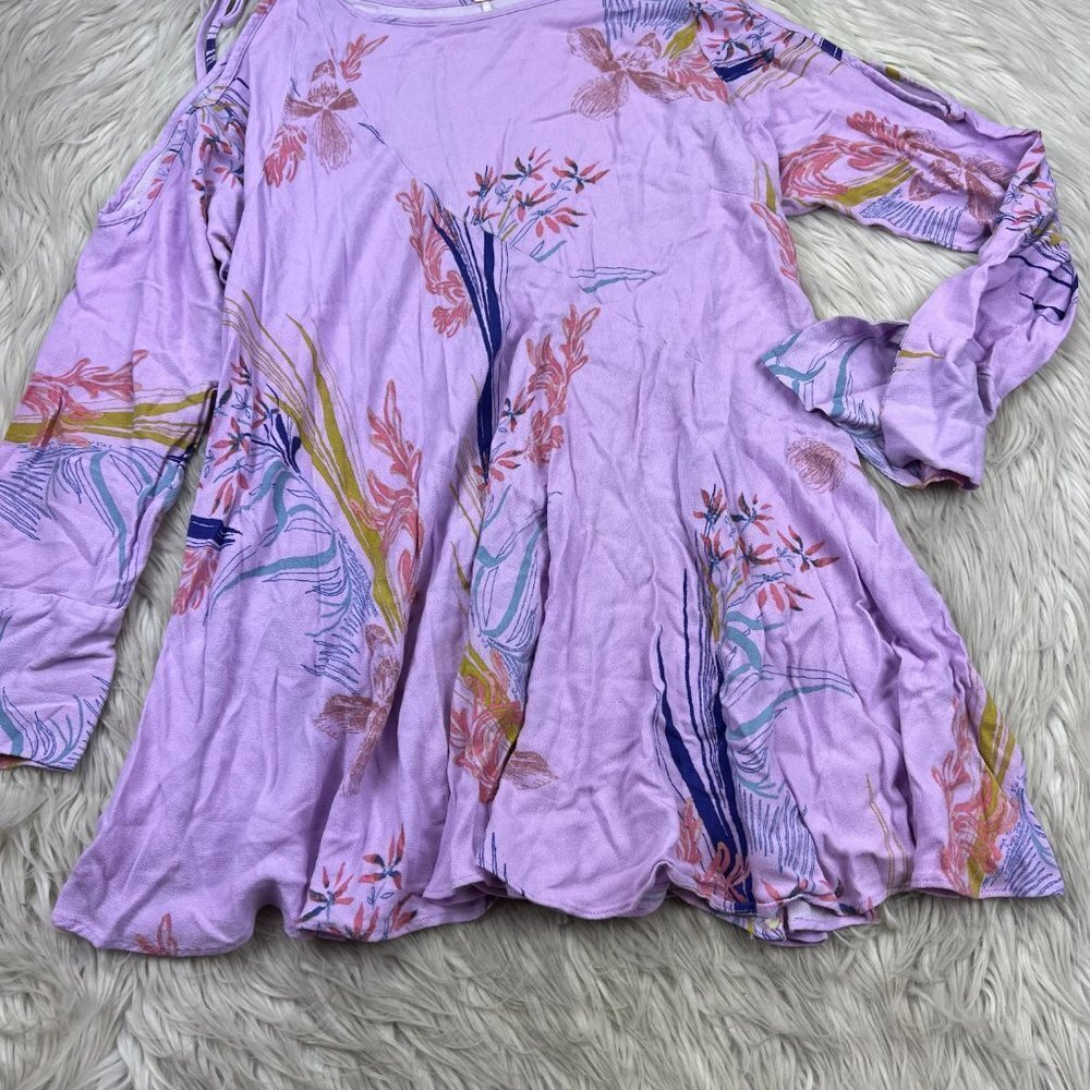 Free People Women's Floral Clear Skies Tunic Mini Dress - Picture 5 of 11